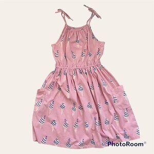NWT Tea Collection Pink Ice cream Dress, 12 Years